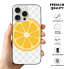 حافظة iPhone 15/Pro/Max برسومات برتقال مائية - okomall
