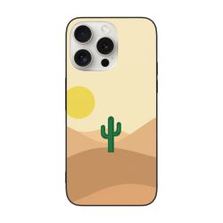 حافظة iPhone 15 Pro/Pro Max بنمط تلال الغروب - okomall