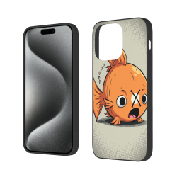 Funda con expresiones divertidas para iPhone 15 Pro/Pro Max - okomall