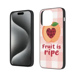 Dolce Custodia a Cuore di Mela per iPhone 15/15 Pro/15 Pro Max - OKOMALL