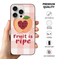 Dolce Custodia a Cuore di Mela per iPhone 15/15 Pro/15 Pro Max - OKOMALL