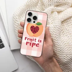 Dolce Custodia a Cuore di Mela per iPhone 15/15 Pro/15 Pro Max - OKOMALL