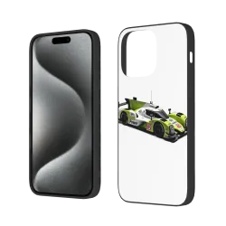 Custodia iPhone 15/15 Pro Max in stile cyberpunk - motivo futuristico meccanico