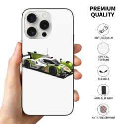 Custodia iPhone 15/15 Pro Max in stile cyberpunk - motivo futuristico meccanico