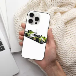 Custodia iPhone 15/15 Pro Max in stile cyberpunk - motivo futuristico meccanico