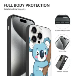 可愛考拉iPhone 15 Pro/Pro Max手機殼 - OKOMALL