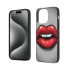 iPhone 15/Pro/Max 唇語魅惑手機殼 - okomall.com
