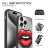 iPhone 15/Pro/Max 唇語魅惑手機殼 - okomall.com
