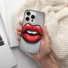 iPhone 15/Pro/Max 唇語魅惑手機殼 - okomall.com