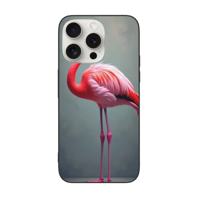 iPhone 15/プロ/マックス フラミンゴケース - okomall.com