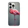 iPhone 15/プロ/マックス フラミンゴケース - okomall.com