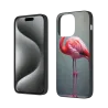 iPhone 15/プロ/マックス フラミンゴケース - okomall.com