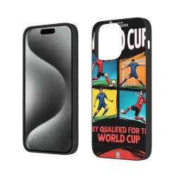 iPhone 15/Pro/Max 用 サッカー選手 スマートフォンケース - Okomall