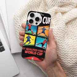 iPhone 15/Pro/Max 用 サッカー選手 スマートフォンケース - Okomall
