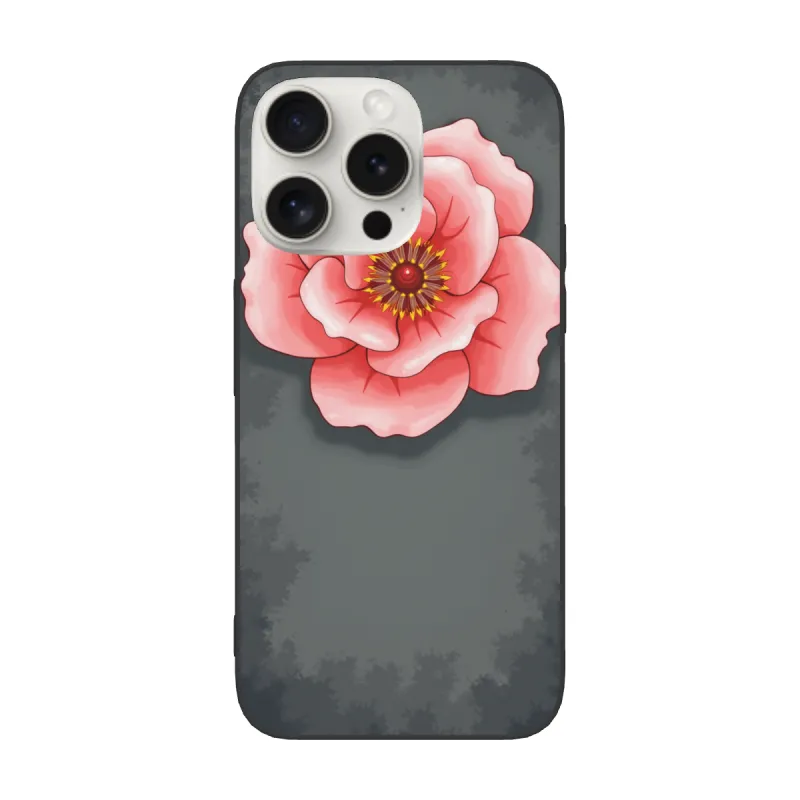 iPhone 15/Pro/Max 花柄スマホケース - okomall.com