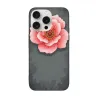 iPhone 15/Pro/Max 花柄スマホケース - okomall.com