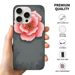 iPhone 15/Pro/Max 花柄スマホケース - okomall.com