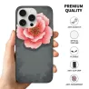 iPhone 15/Pro/Max 花柄スマホケース - okomall.com