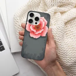 iPhone 15/Pro/Max 花柄スマホケース - okomall.com
