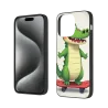 かわいいワニスケートボードiPhone 15 Pro/Pro Maxケース - OKOMALL