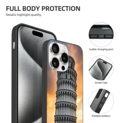iPhone 15/Pro/Max ケース - イタリア・ルネサンス風景 | OKOMALL