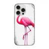 iPhone 15/Pro/Max フラミンゴケース - okomall