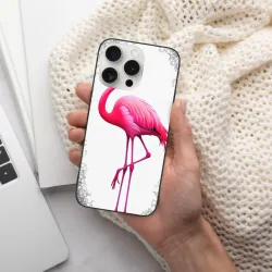 iPhone 15/Pro/Max フラミンゴケース - okomall