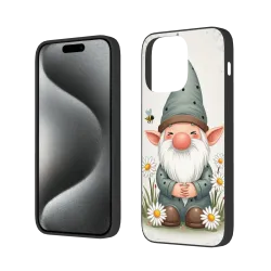 iPhone 15/15 Pro/15 Pro Max 携帯電話ケース - 森林の妖精の花柄 | OKOMALL