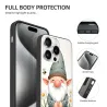 iPhone 15/15 Pro/15 Pro Max 携帯電話ケース - 森林の妖精の花柄 | OKOMALL