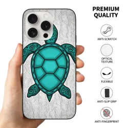 iPhone 15/Pro/Max 携帯電話ケース - 抽象波紋テクスチャ - okomall