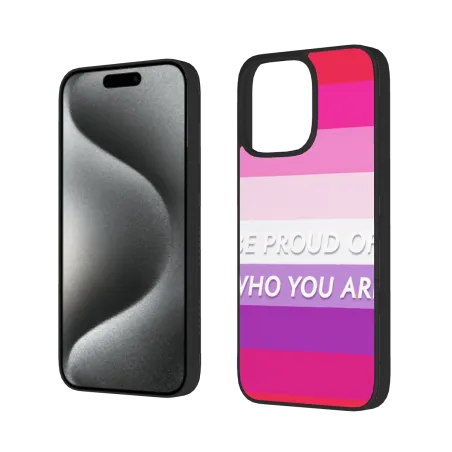 レインボー グラデーション iPhone 15/15 Pro/15 Pro Max ケース - OKOMALL