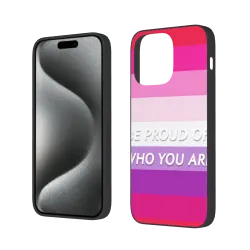 レインボー グラデーション iPhone 15/15 Pro/15 Pro Max ケース - OKOMALL