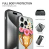 iPhone 15 Pro/Pro Max用 全面プリントケシの花のケース - OKOMALL
