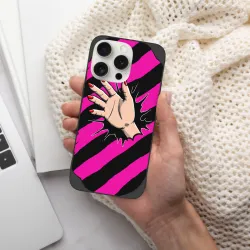 iPhone 15/Pro/Max 個性ネイルデザインスマホケース - OKOMALL