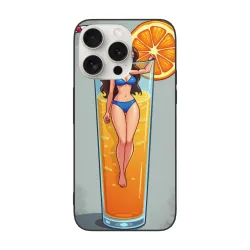 夏のビーチ女神iPhone 15 Pro/Pro Maxケース - OKOMALL