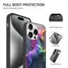 iPhone 15/Pro/Max レインボーユニコーンフォンケース - OKOMALL