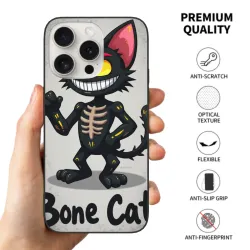 猫パロディ iPhone 15 ケース - 個性的な耐衝撃ケース | OKOMALL