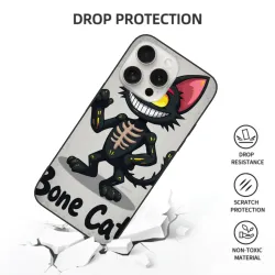 猫パロディ iPhone 15 ケース - 個性的な耐衝撃ケース | OKOMALL