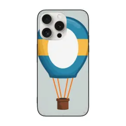 iPhone 15/Pro/Max 热气球图案手机壳 - okomall