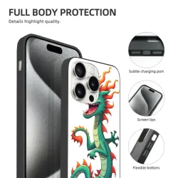 iPhone ドラゴン繁栄ケース - okomall.com