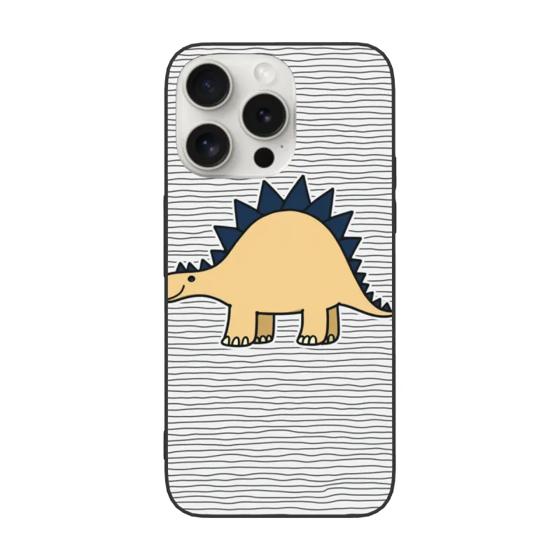 かわいい恐竜柄iPhone 15 Pro/Pro Maxスマホケース - OKOMALL