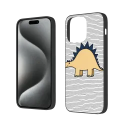 かわいい恐竜柄iPhone 15 Pro/Pro Maxスマホケース - OKOMALL