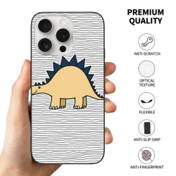 かわいい恐竜柄iPhone 15 Pro/Pro Maxスマホケース - OKOMALL