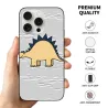 かわいい恐竜柄iPhone 15 Pro/Pro Maxスマホケース - OKOMALL