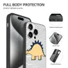 かわいい恐竜柄iPhone 15 Pro/Pro Maxスマホケース - OKOMALL