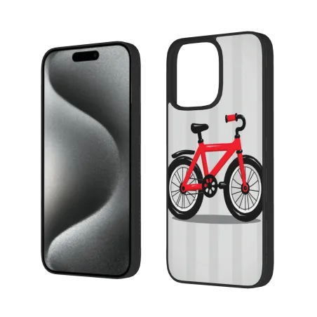 iPhone 15/Pro/Max サイクリングテーマケース - OKOMALL