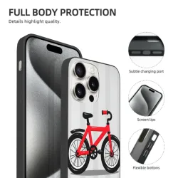 iPhone 15/Pro/Max サイクリングテーマケース - OKOMALL