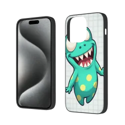 iPhone 15/Pro/Max 卡通恐龍手機殼 - OKOMALL
