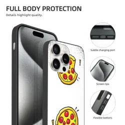 iPhone 15/Pro/Max 披薩手機殼 - OKOMALL