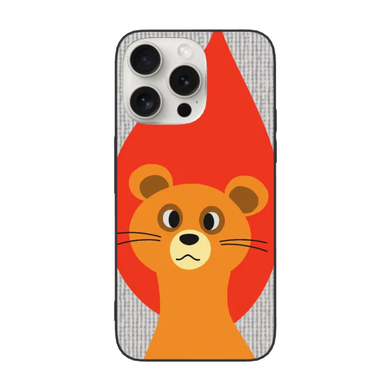 iPhone 15/Pro/Max トラ 漫画 スマホケース - okomall
